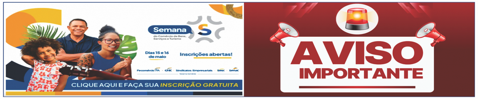 SEMANA S 2026 - CLIQUE NA IMAGEM  E INSCREVA-SE JÁ!!!